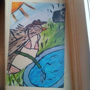 Summer Bird Postcard